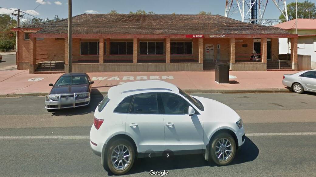 Warren Post Office is helping local businesses still sending parcels on the back of Buy from the Bush. Photo: Google Maps.