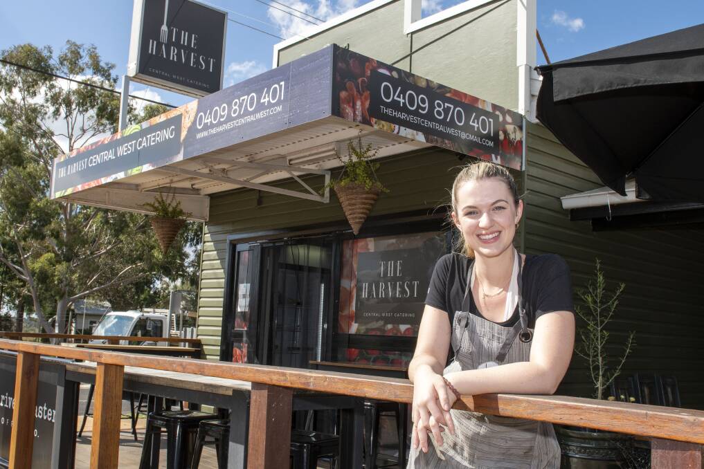 Pride and joy: The Harvest founder Georgia Stevens has listed her beloved business for sale as she prepares to further her food career in a new market. Picture: BELINDA SOOLE 