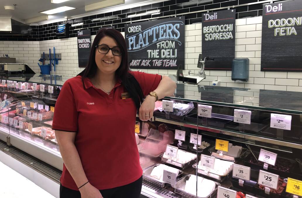 Extra jobs: Coles Dubbo store manager Priscilla Brien-Tetrie is welcoming new recruits to the team as the retailer creates employment opportunities. Photo contributed.