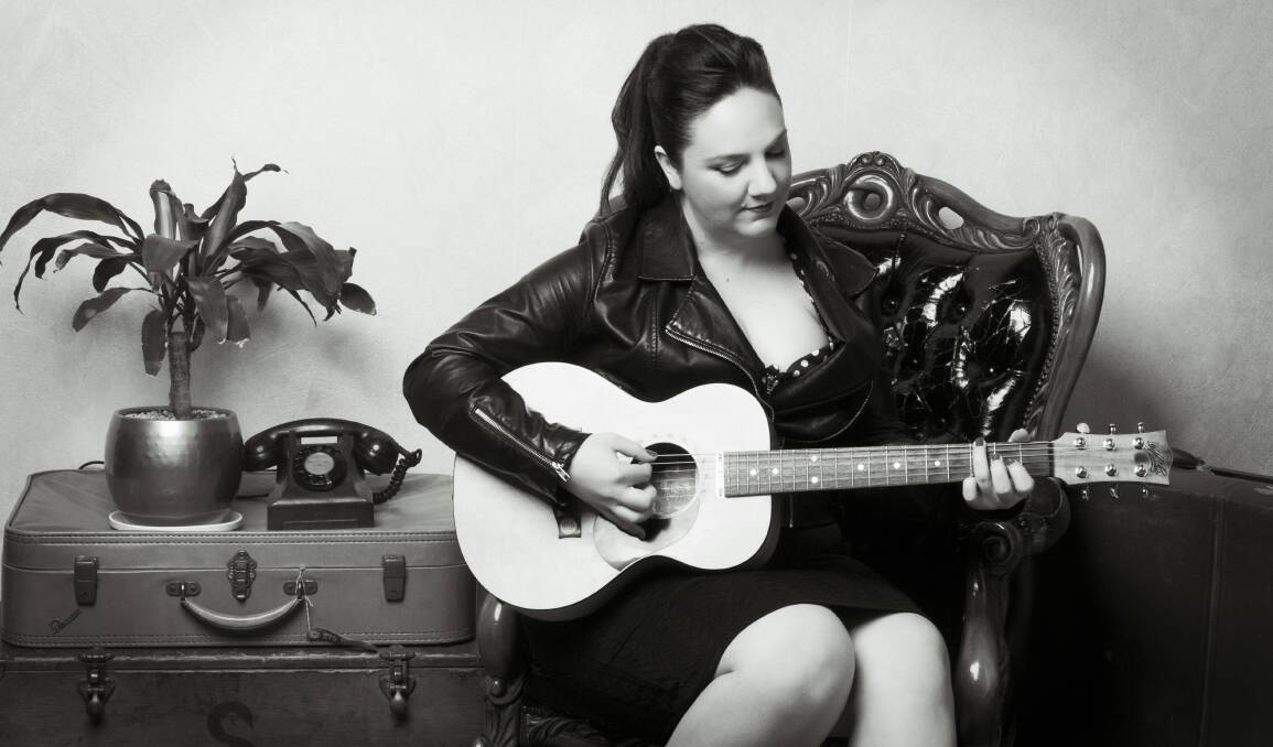 Poignant: Country singer Michelle Little is set to launch her new single 'You Don't Have To Be A Hero', in memory of her father, Michael Little of Mendooran. Photo: contributed