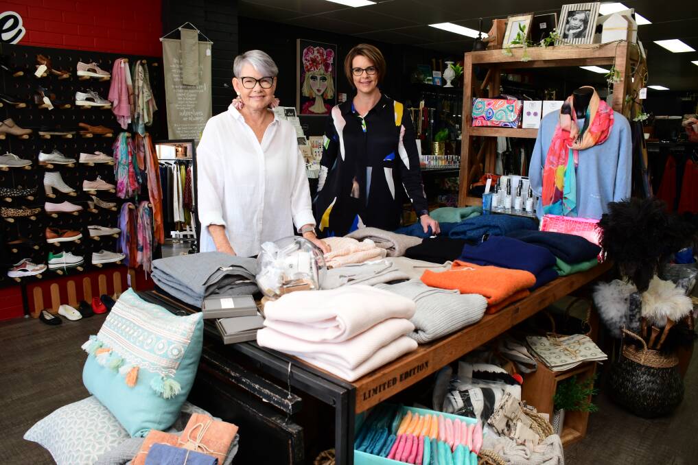 Mother and daughter Rhonda Cooper and Samantha Portelli have built up Ruby Maine, a regional business award finalist. Photo: BELINDA SOOLE