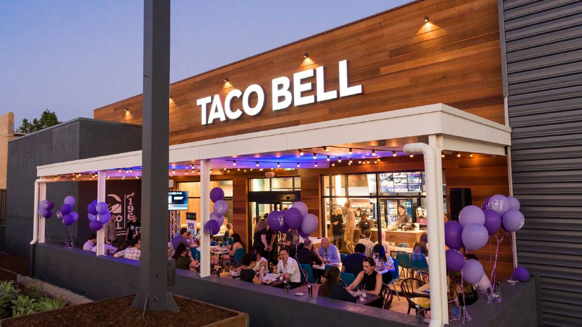 TRAILBLAZER: Australia's first Taco Bell outlet in Annerley, Queensland.