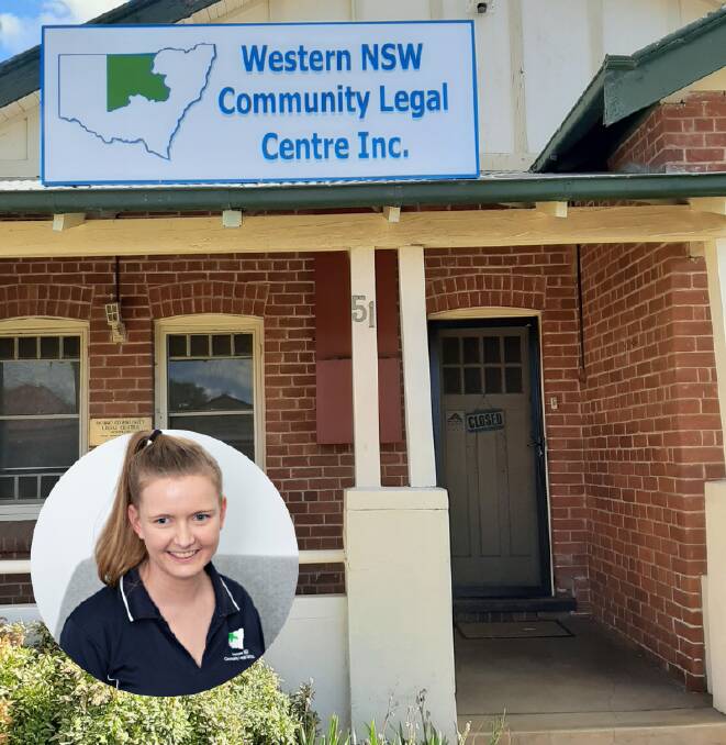 Hannah Robinson of Western NSW Community Legal Centre. Photo contributed.
