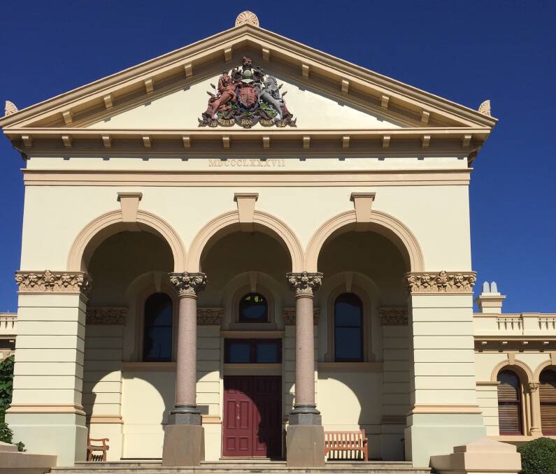 The accused woman appeared via video link in Dubbo Local Court. 