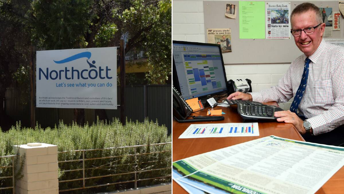 REACTION: Parkes MP Mark Coulton (right) said he was disappointed long-established service Northcott was closing its Dubbo service. File image