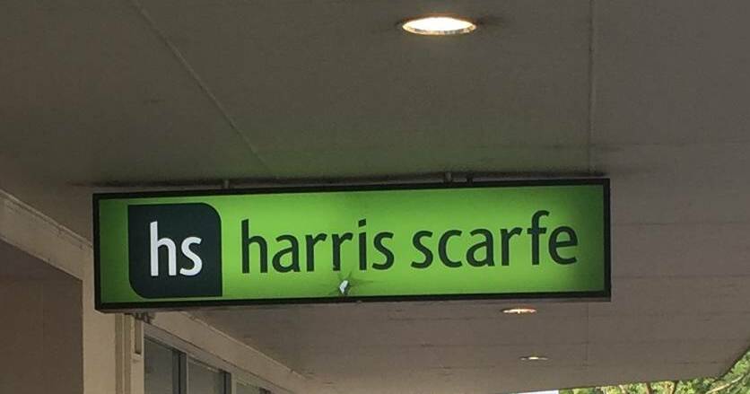 The remaining 44 stores in the Harris Scarfe portfolio are being offered for sale. 
