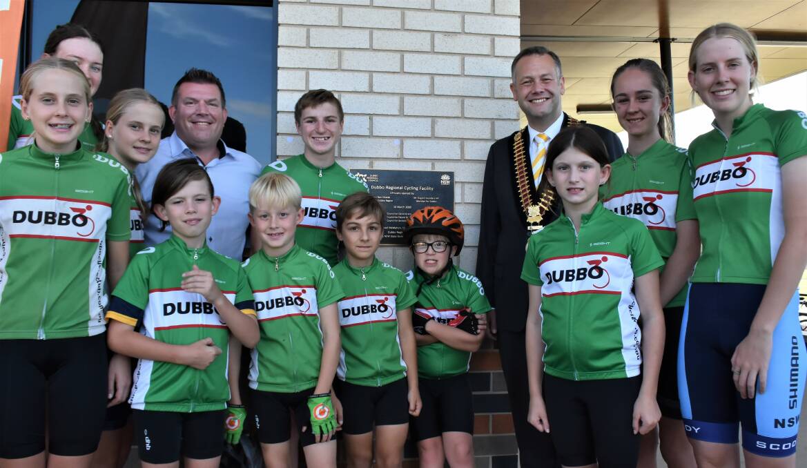 OPEN FOR BUSINESS: Cycle Club President Matthew Gilbert said the new facility would be beneficial to the club's strong cohort of junior riders. PHOTO: DUBBO REGIONAL COUNCIL.