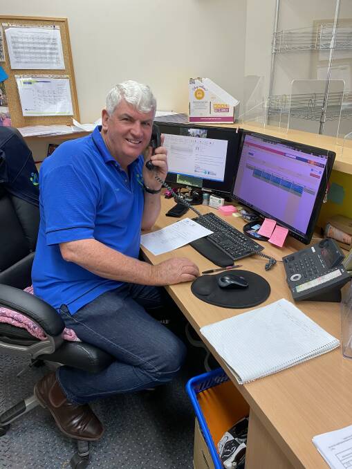 HARD AT IT: Meals on Wheels Dubbo's Peter English is just one of the team working around the clock to ensure vulnerable seniors are fed. PHOTO: CONTRIBUTED.