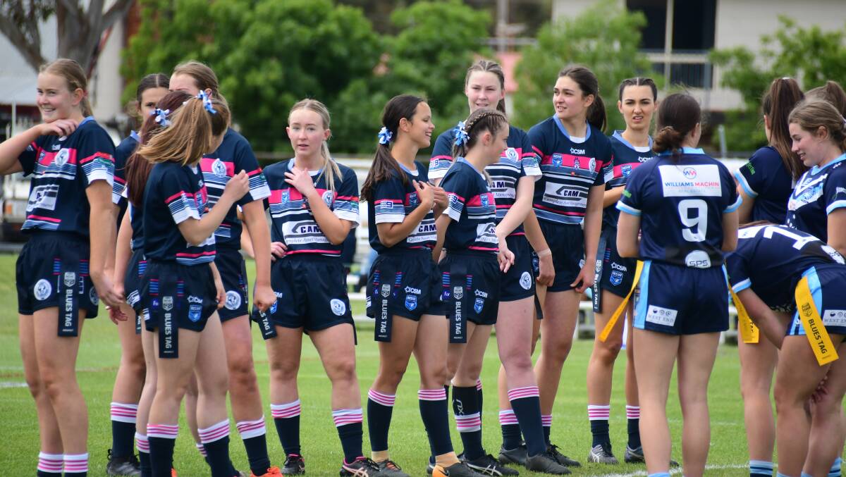 GROWING: The Kaitlyn Mason trained Raidettes made it all the way to the Group 10 grand final. PHOTOS: AMY MCINTYRE.