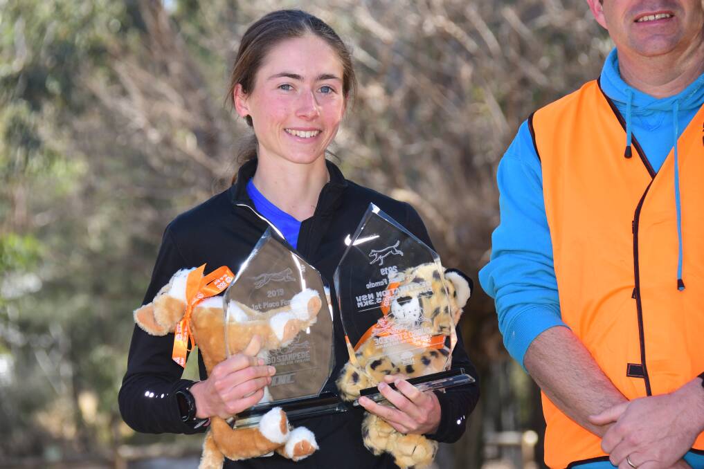 RUNNING START: Campbell took first place in her two chosen events in the 2019 Dubbo Stampede. PHOTO: AMY MCINTYRE.