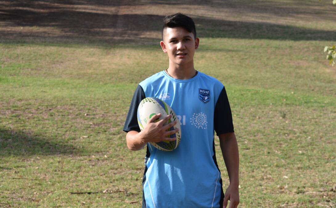 REPRESENTING: St Johns junior Elijah Suckling will be one of eighteen juniors who will go head to head with Queensland for the Steve 'Bear' Hall trophy this year. 