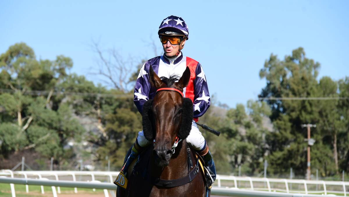 WILD RIDE: Veteran rider Mathew Cahill, pictured aboard Jetgirl in an earlier career win. Photo: FILE.