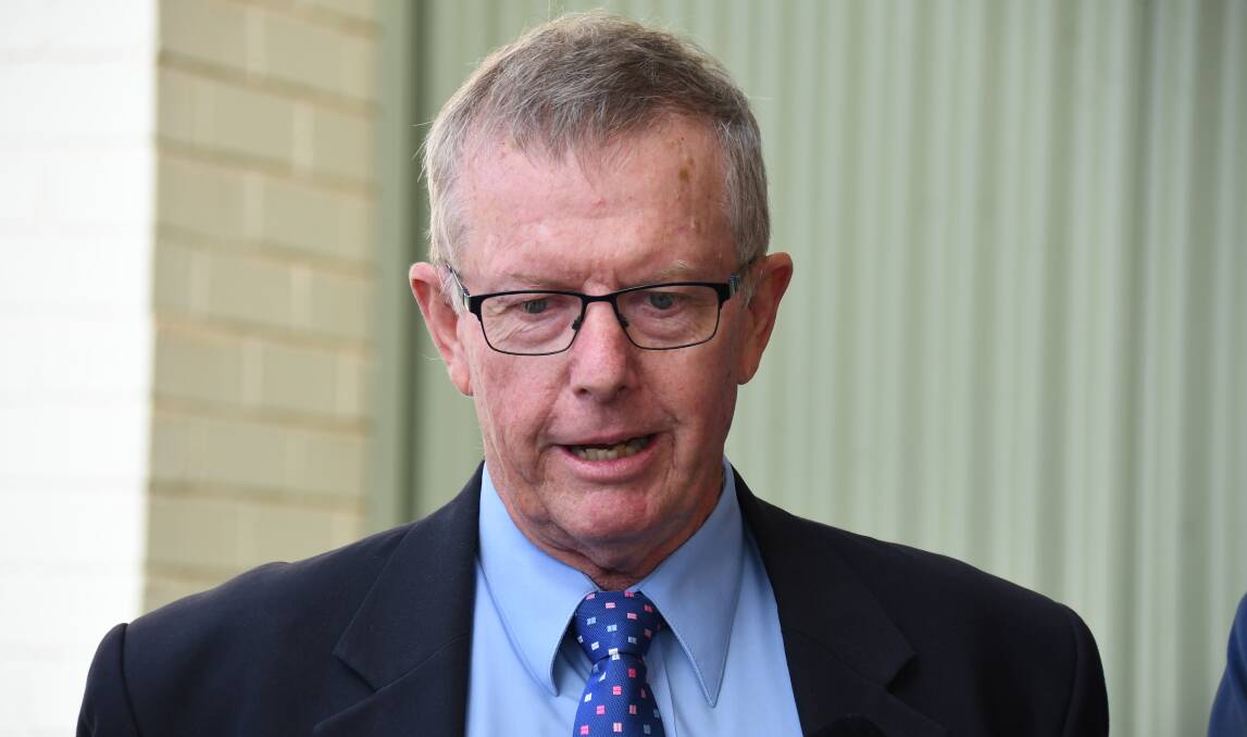 GLOVES UP: Federal Member for Parkes Mark Coulton has rejected criticisms levelled at him over healthcare prices in his electorate.