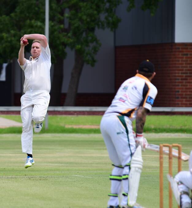Winding Back: Souths' Adam Wells anticipates he'll be spending more time bowling this season. Photo: Belinda Soole. 