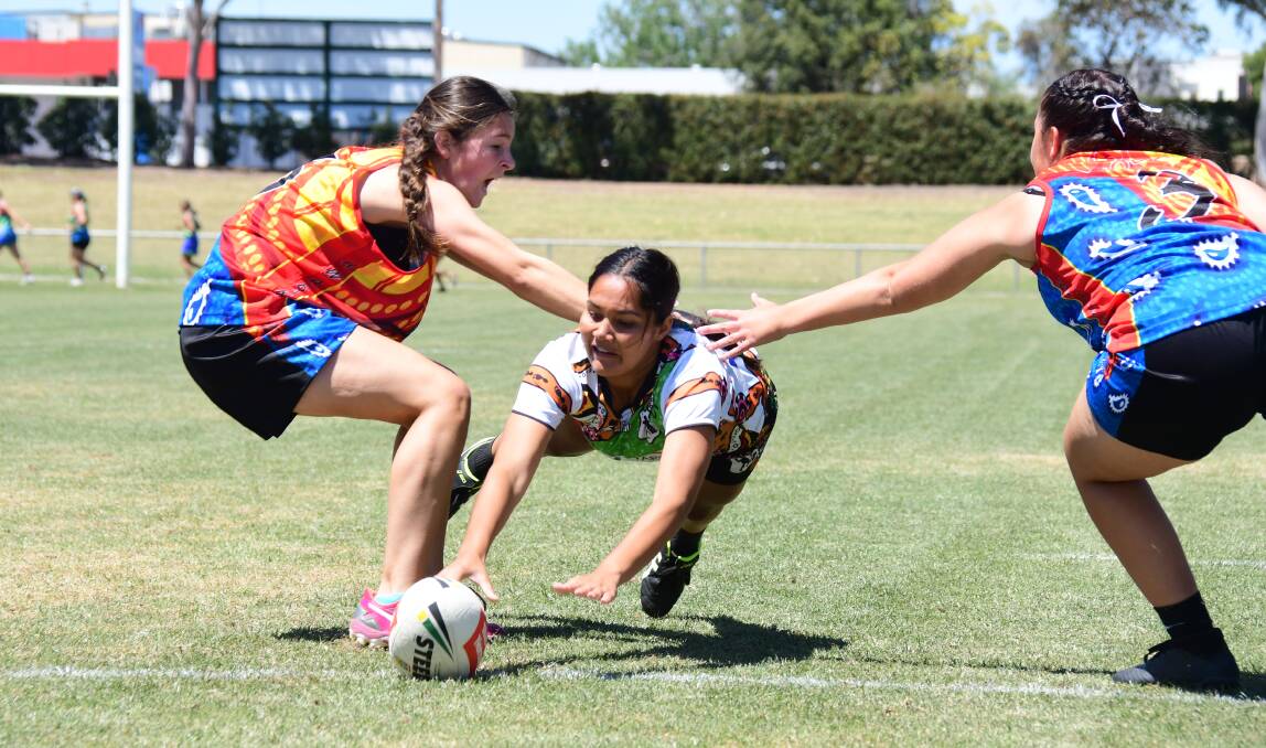 BACK FOR MORE: Last year's Indigenous Touch Football Championships were a huge success. PHOTO: AMY MCINTYRE. 
