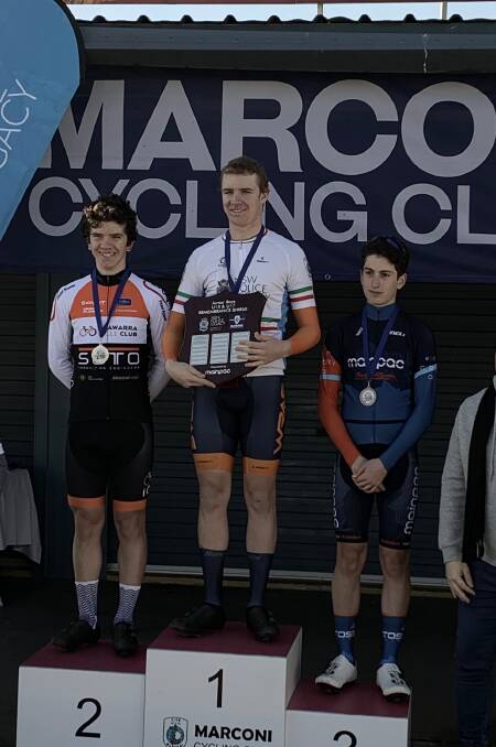 First Place: Dylan Eather got the better of his rivals in the U17 Men's Remembrance Cup. Photo: Contributed.