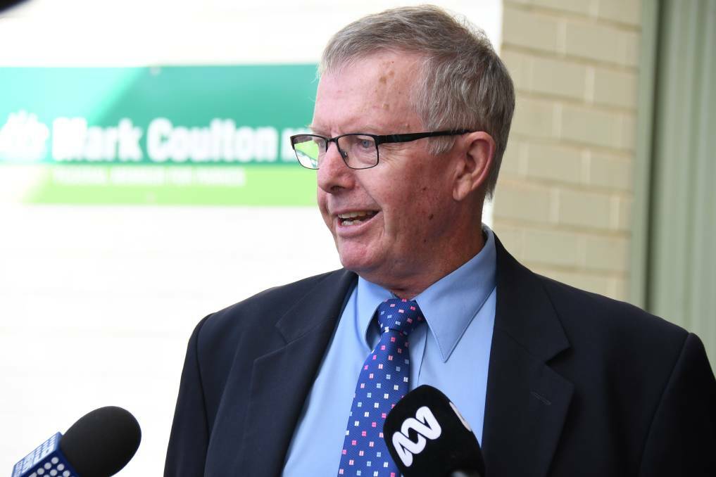 BLAMED: Mark Coulton MP and the Federal Government have been accused of 'neglect' over healthcare costs. 
