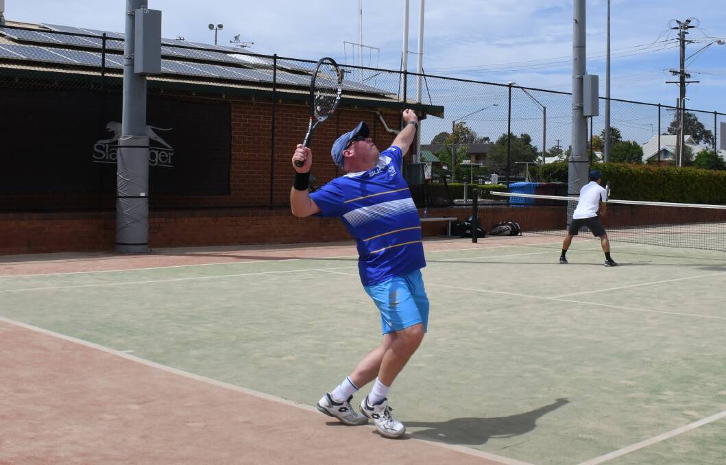 Experienced: Craig Taylor, pictured in action here at last year's seniors tournament, is expected to perform well again this year. Photo: File. 