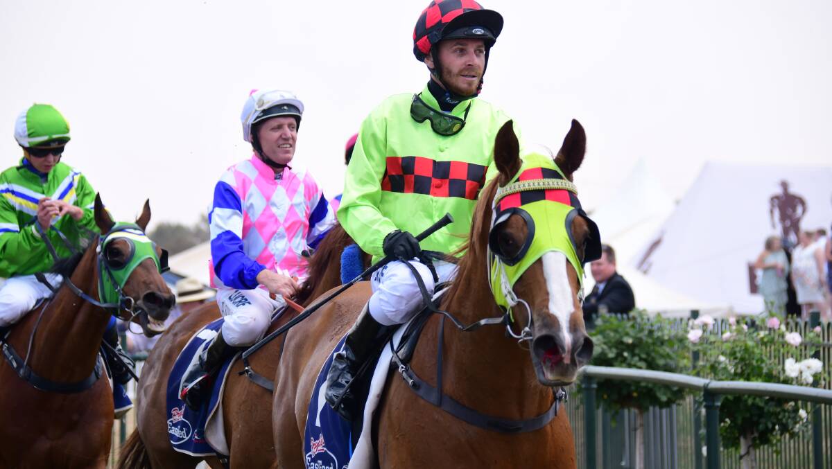Jake Pracey-Holmes scored two wins for Damien Lane on Saturday. 