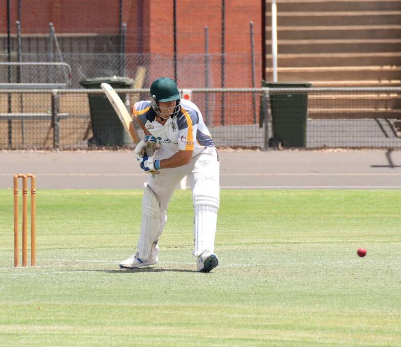 BACK IN ACTION: Lee Price was on fire with both the ball and the bat for Newtown on Saturday. Photo: AMY MCINTYRE.