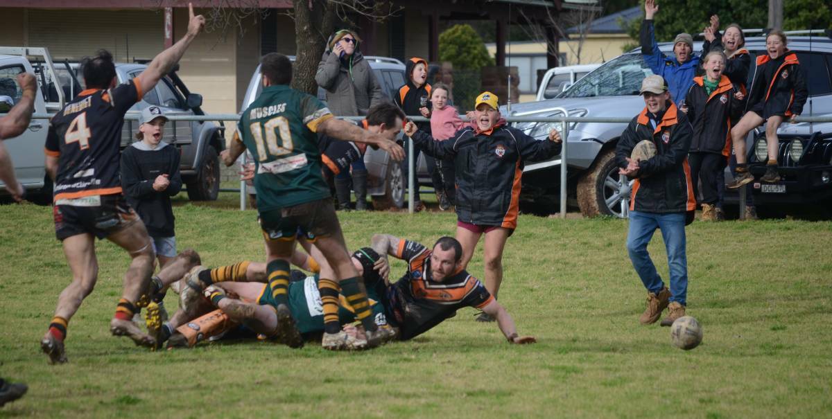 Jayden Brown was superb for Canowindra in the Woodbridge Cup finals series. Picture by Lachlan Harper 