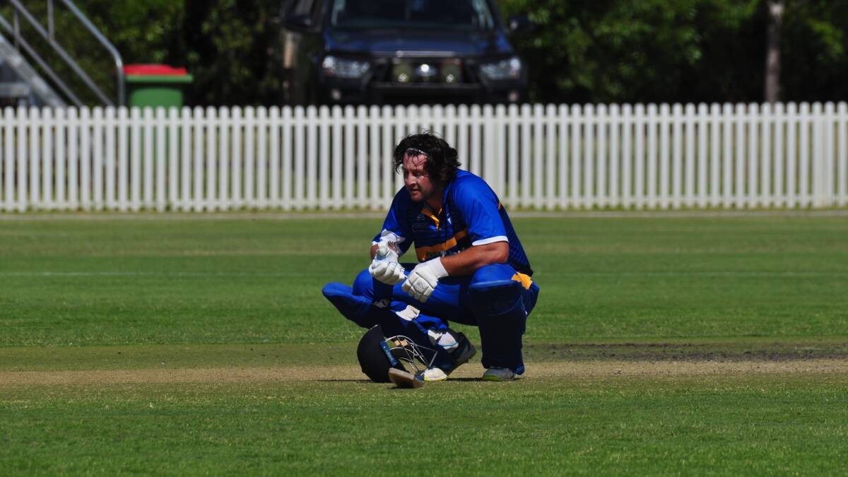 Derryn Clayton was understandably dejected after the loss. Picture by Lachlan Harper 