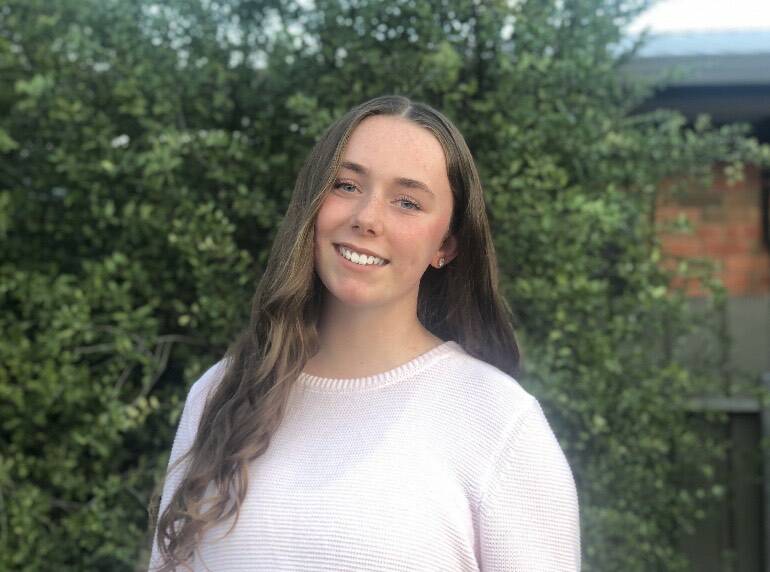 Lilly Knoop hopes sharing her mental health journey will help other young people. Picture: supplied