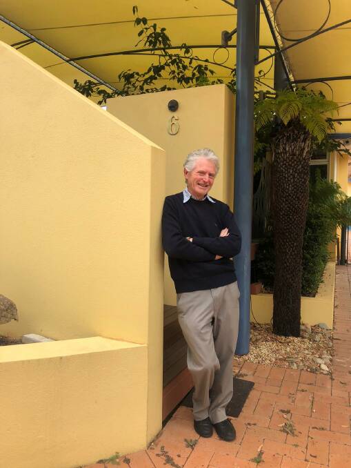 Dr David McGrath bought the land in Canowindra because he wants to see the dig site reopened. PHOTO: Tom Melville
