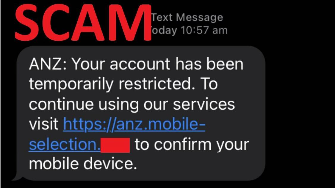 If you receive a message like this, do not click on the link. Delete the message imediately. 