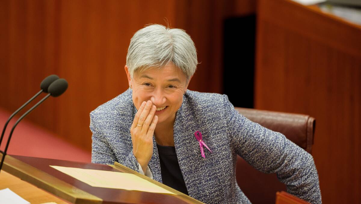 Penny Wong will become Australia's longest serving female cabinet member. Picture by Sitthixay Ditthavong