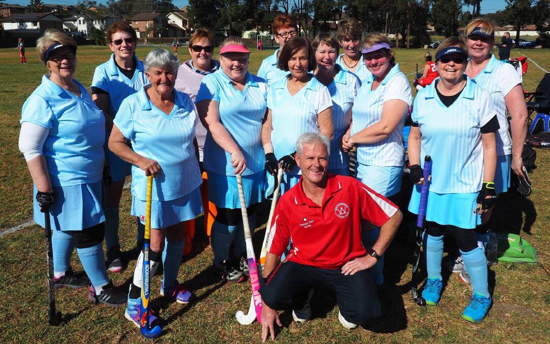 TOP FOUR: Dubbo's over 50s side at the Women’s Masters Half State Championships. Photos: HOCKEY NSW