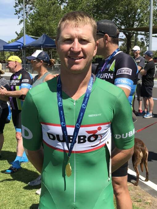 WINNER: Tim Hines took out the NSW Open Men’s Central Coast Omnium Championship at the weekend. Photo: SUPPLIED