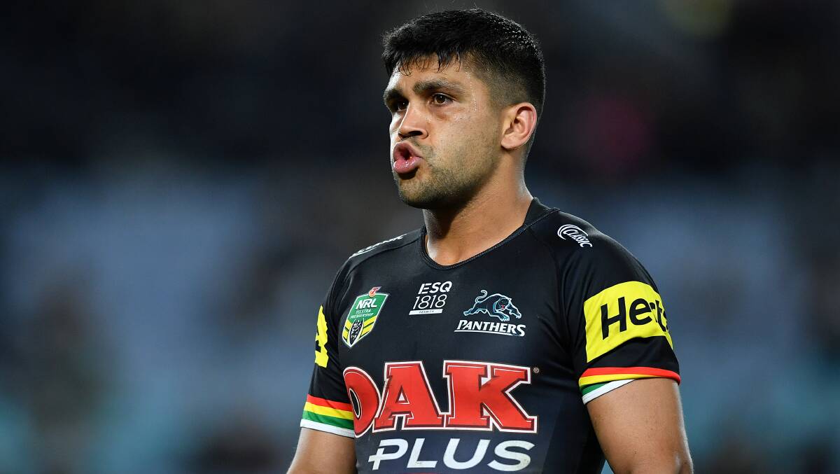 After moving to the Titans in the hopes of clinching a halves position, Wellington's Tyrone Peachey has been named in the centres for Saturday's trial - his first game in the Titans colours. Photo: AAP IMAGE/ JOEL CARRETT