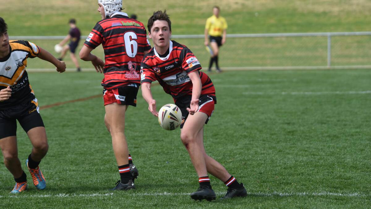 See the photos from the Group 11 under 15s' win over Group 6. Photos: AMY MCINTYRE