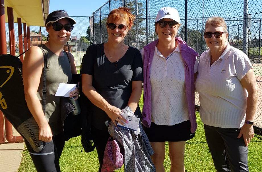 FOR FUN AND FITNESS: Jacinta Edwards, Tanya Maxwell, Mandy Wells and Wendy Cox. Photo: SUPPLIED