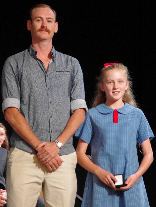 Best of the Best: A great day was had by all at the Annual Presentation Day Assembly with Caroline Wallace awarded the G.H. Taylor Dux Medal. Photo: Supplied.