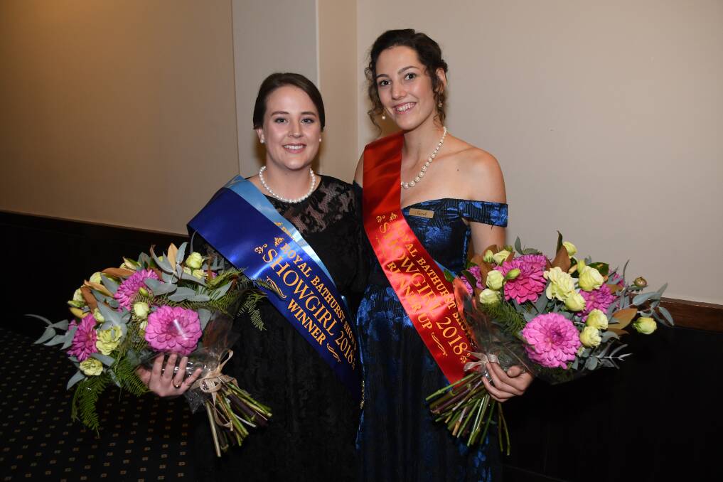 Cream of the crop: Jessica Corse took out the 2018 Royal Bathurst Showgirl title, with Sarah Driver finishing a close runner up. Photo: File.