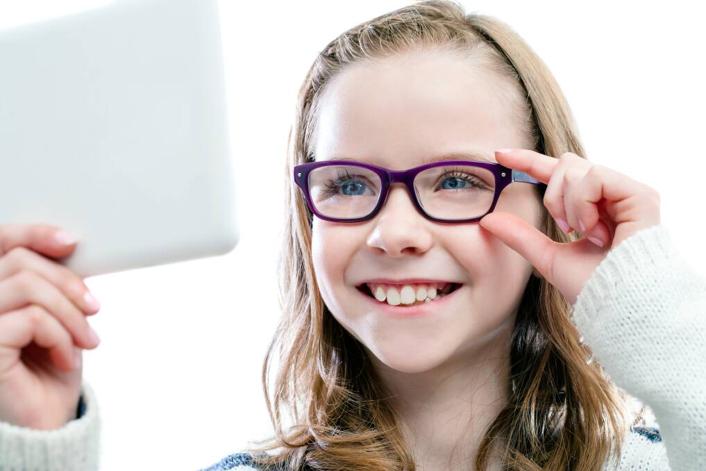 On the front foot: Early detection and treatment to slow down myopia, reduces the risk of degenerative eye conditions and stronger glasses in the future. Photo: Shutterstock.