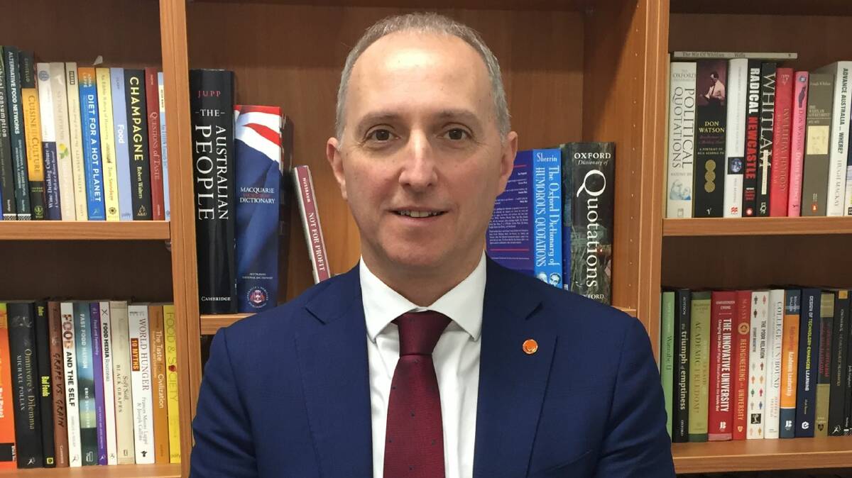 CSU Acting Vice-Chancellor, Professor John Germov, said the amount early offers provided to students has increased dramatically in 2020. Image: CSU.