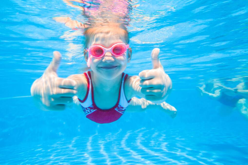 Summer is the perfect time to learn how to swim and it's just one of the many things you can use your Active Kids vouchers for. Image: Shutterstock.