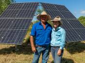Rob and Melinee Leather installed an extensive watering infrastructure powered by Grundfos Solar Pumping systems that's delivering an efficient and sustainable water supply network and substantial savings. Picture: Supplied