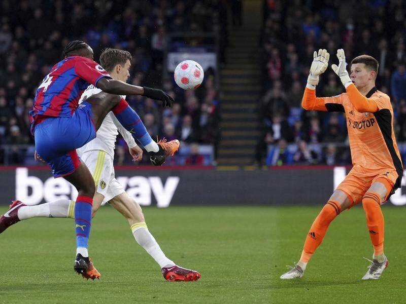 Crystal Palace's Jean-Philippe Mateta has gone closest to ending the stalemate against Leeds United.