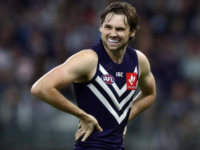 Fremantle's Joel Hamling faces an indefinite spell on the sidelines due to a serious ankle injury.