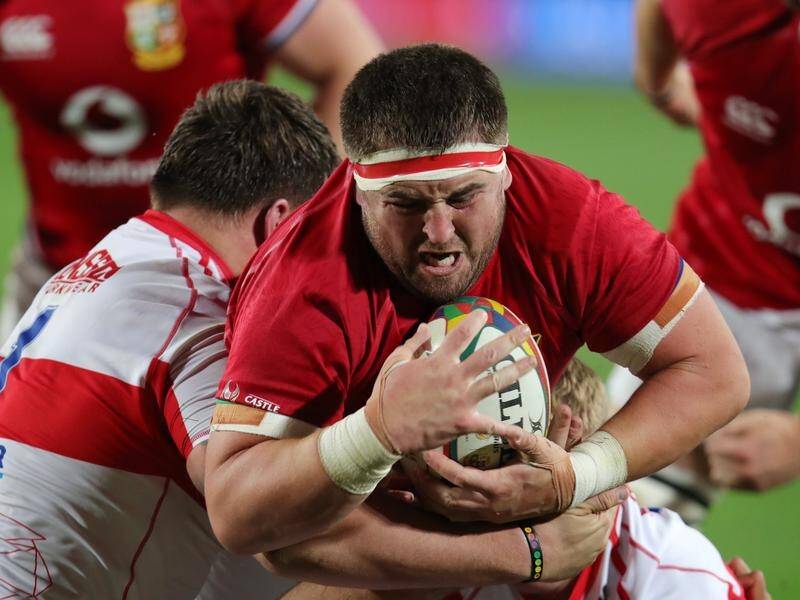 Lions prop Wyn Jones will have his work cut out in the scrum against a strong South Africa pack.