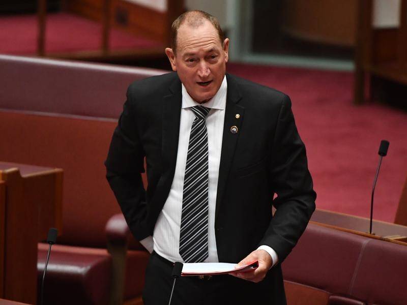 Women should be provided with tasers and pepper spray for self-defence, Senator Fraser Anning says.