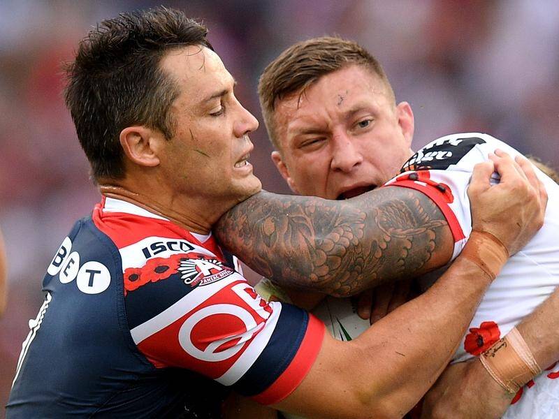 Tariq Sims may be a step closer to an Origin call-up after a big outing against the Roosters.