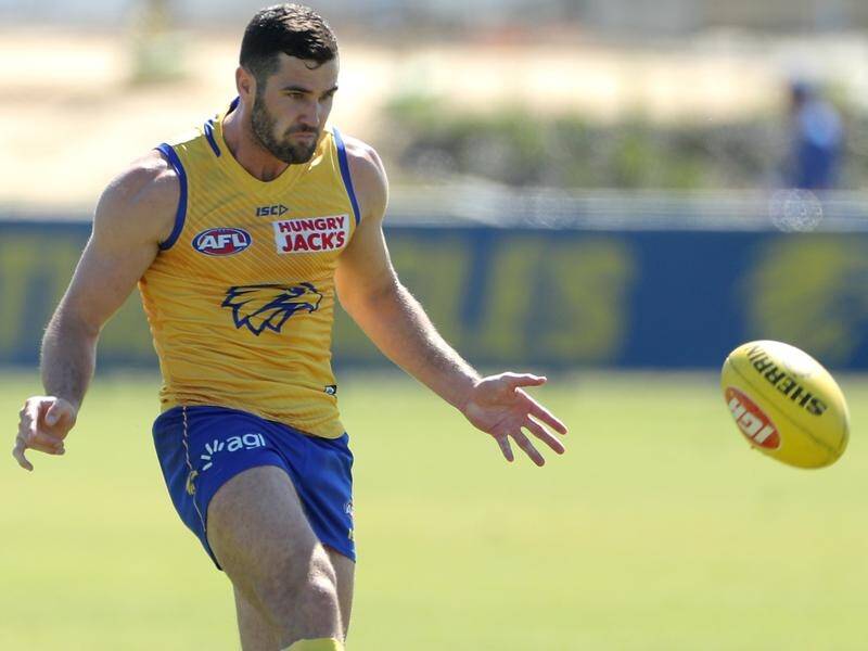 Jack Darling has a fractured cheekbone but is not expected to miss the start of the AFL season.