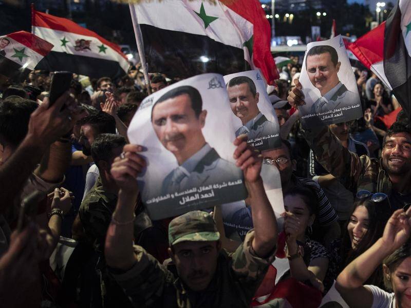 Bashar Assad has been re-elected president of Syria, reportedly with more 95.1 per cent of the vote.