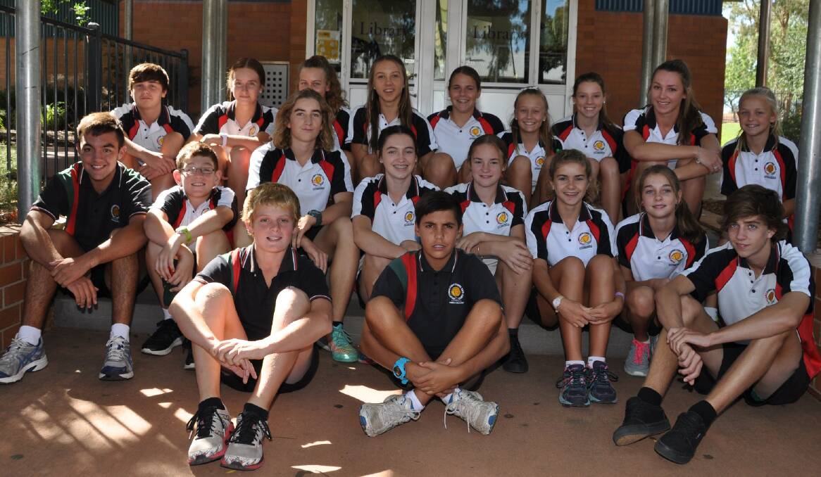 The Dubbo College South Campus State swimming team are in action at Sydney this week.