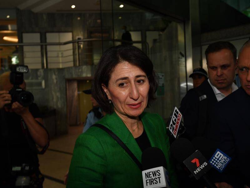 Gladys Berejiklian has started her court challenge against a watchdog's corruption findings. (Dean Lewins/AAP PHOTOS)